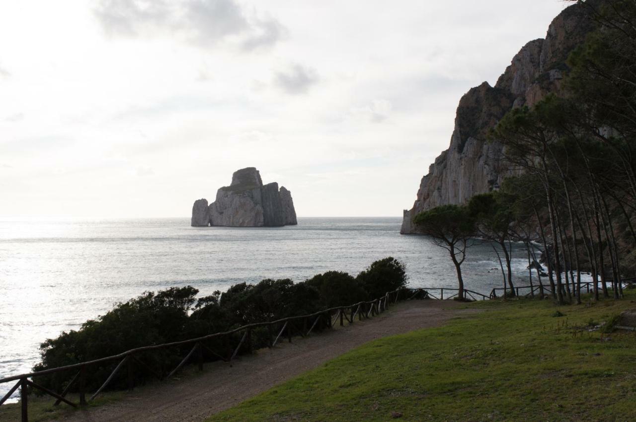 Nel Verde Del Villaggio - Casetta Celeste Gonnesa Exteriér fotografie